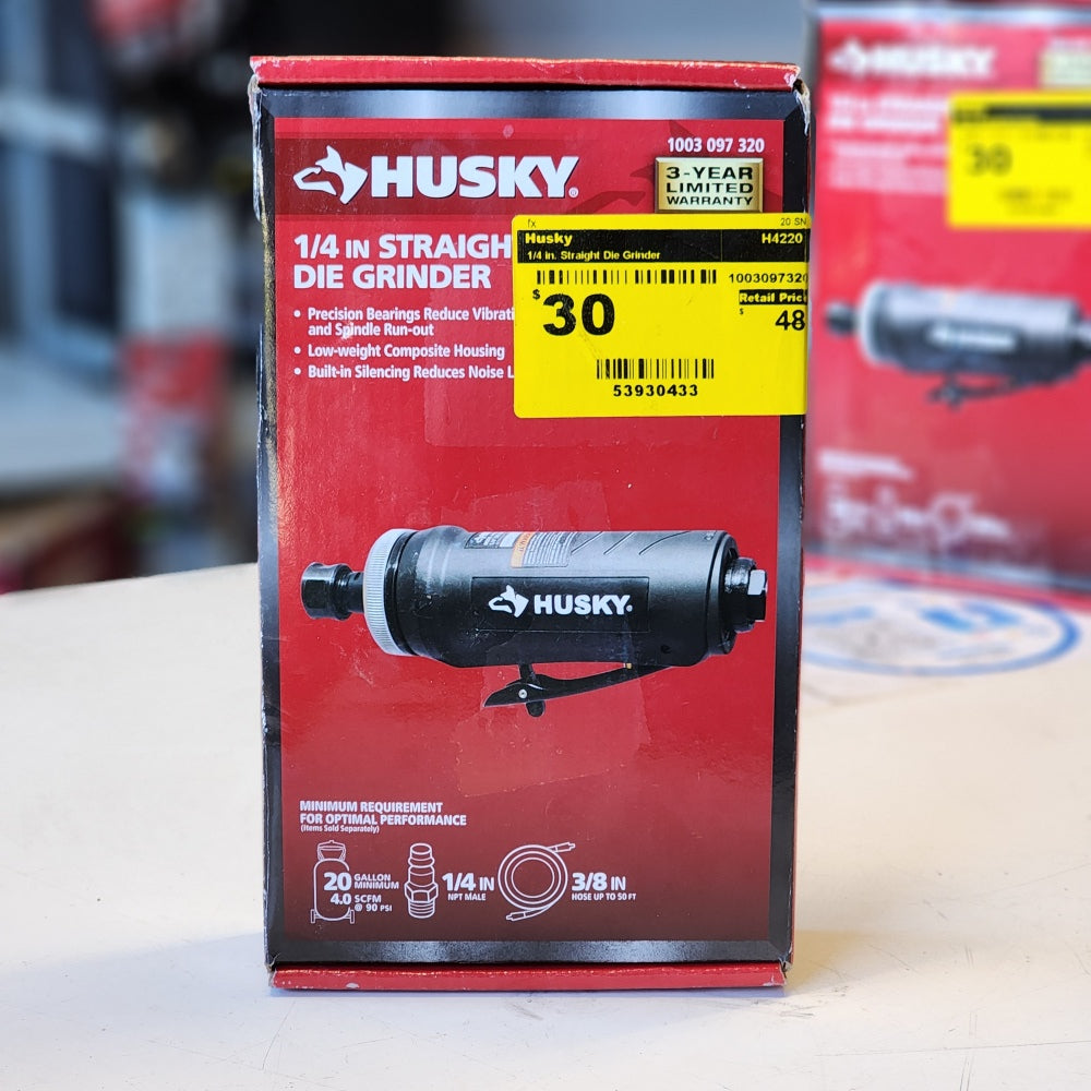 1/4 in. Straight Die Grinder 1/4 in. Straight Die Grinder